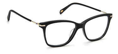 Premium Women Fossil Model Eyeglasses: Fos 7105 - Black(2)- SpecSMART Eye Clinic (Diagonal View)